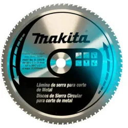 Disco Sierra 12" (305 X 25.4 X 2.3Mm X 78Dte) Para Lc B-33978 Makita