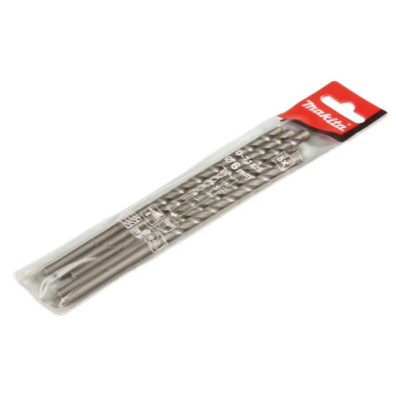 Broca Mamposteria Bit 6X150Mm 5Pcs Set D-71825 Makita