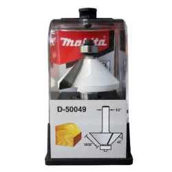 Fresa 22.1/2° X 1.1/4" Para Biselar Toma 1/2" Con Rodam D-50049 Makita