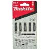 HOJA CALAR Nº 4 (9T X 60Mm) MADERA. PLÁSTICO. ALUMINIO. ACERO DULCE (5 Pcs) A-85874 Makita