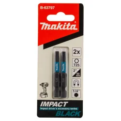 Punta Torx Impact Black T 50 (1/4"X50Mm) Blister 2 B-63797 Makita