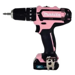 Taladro Percusion 3/8" 12V Maxcxt 0-1,700Rpm/0-450 Rosado Hp333dzp Makita