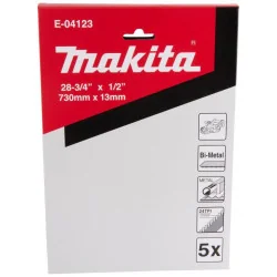 Sierra Banda Bi-Metal (24T X 13Mm X 730Mm) (5Pz) E-04123 Makita