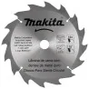Disco Sierra 7-1/4" X 20Mm X 16 Dte Madera Con Buje D-51334 Makita