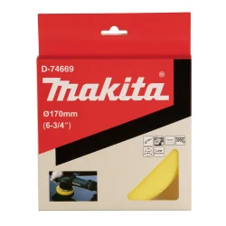 Bonete Esponja Con Velcro 6" (150Mm X 30Mm) Amaril D-74669 Makita