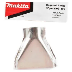 BOQUILLA PLANA 3" X 1/4" 110702-A MAKITA