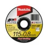 DISCO CORTE ACERO INOX. 4-1/2" (Z60T 115x0.8x22.23 B-45727 MAKITA