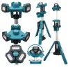 LAMPARA TORRE ILUMINACION 2 POSICIONES 2.240Mm 18V DML814 MAKITA