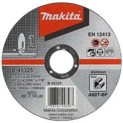 DISCO CORTE ALUMINIO 4-1/2" (115X1.0X22.23) A60T B-45325 MAKITA