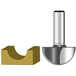 FRESA MEDIA CAÑA 2 FILOS 1/4" X 1/4" EJE 1/4" D-69543 MAKITA