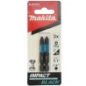 PUNTA CRUZ IMPACT BLACK PH 2 (1/4"X50MM) BLISTER B-63725 MAKITA