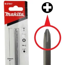 PUNTA CRUZ PH 2 (1/4"X150MM) MZ B-57847 MAKITA