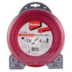 NYLON ESTRIADO ROJO / 2,7 MM / 30 MT E-01834 MAKITA