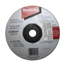 DISCO DESBASTE METAL 7" (180 X 6 X 22.23) CD A24R A-90255 MAKITA
