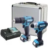 COMBO 12V CXT DF333DZ+TD110DZ 2 BAT.LI-ION 2.0AH+C CLX224SAX MAKITA