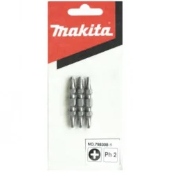 PUNTA CRUZ IMPACTO PH 2 (1/4"X45MM) BLISTER 3PZ 798308-1 MAKITA