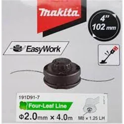 CABEZAL NYLON AUTO / B Y F / M8 X 1,25 LH / 4" / 2 191D91-7 MAKITA