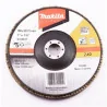DISCO TRASLAPADO 7" (180 X 22) GR 40 ZIRCON METAL/ D-53827 MAKITA