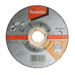 DISCO DESBASTE ACERO INOX. 5" (125 X 6 X 22.23) TR B-21129 MAKITA