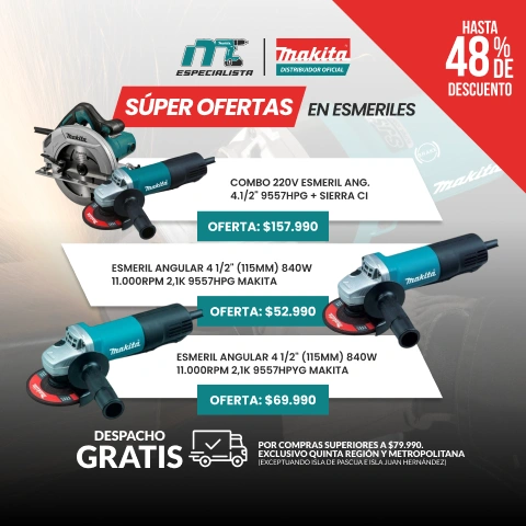 Especial Esmeriles